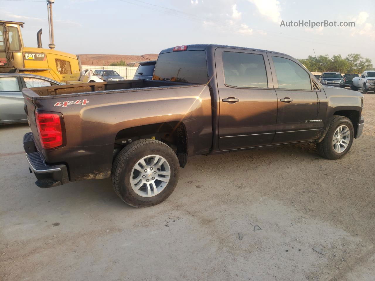 2015 Chevrolet Silverado K1500 Lt Black vin: 3GCUKREC4FG362906