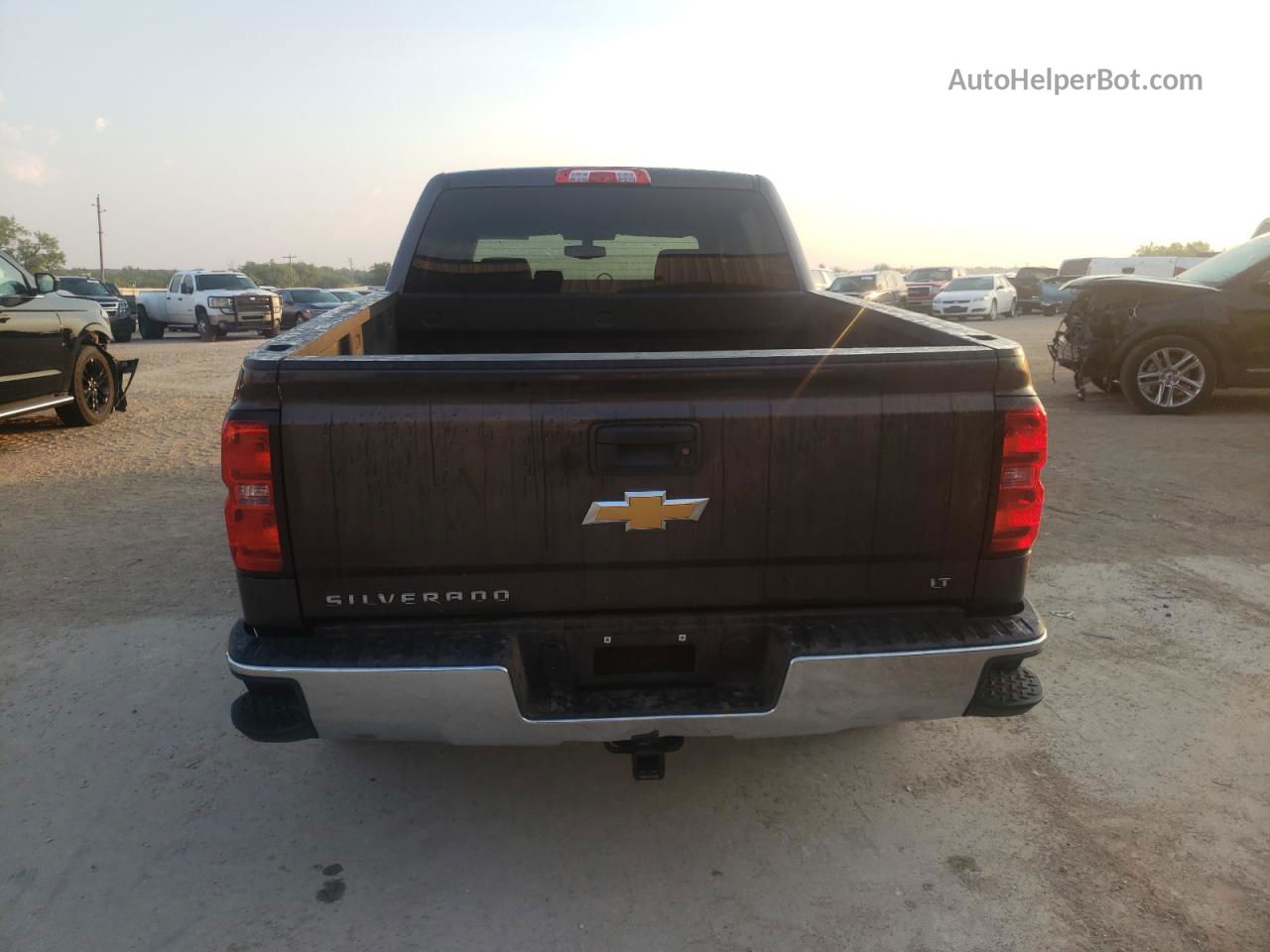 2015 Chevrolet Silverado K1500 Lt Black vin: 3GCUKREC4FG362906