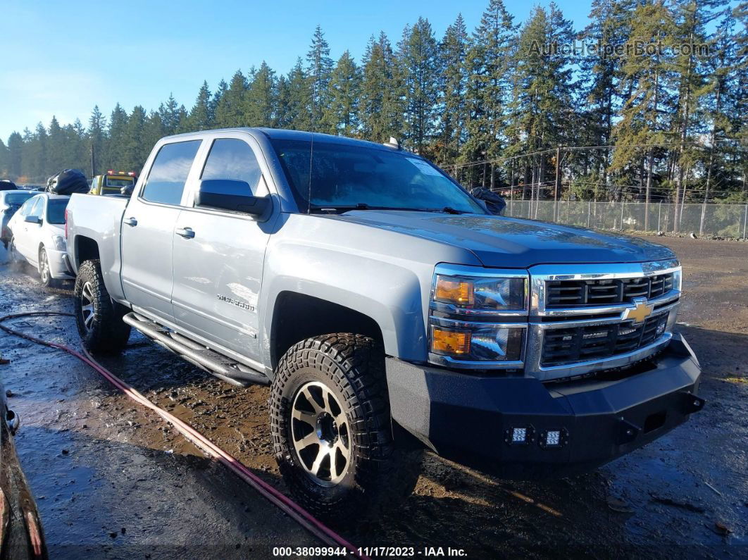 2015 Chevrolet Silverado 1500 2lt Gray vin: 3GCUKREC4FG397607