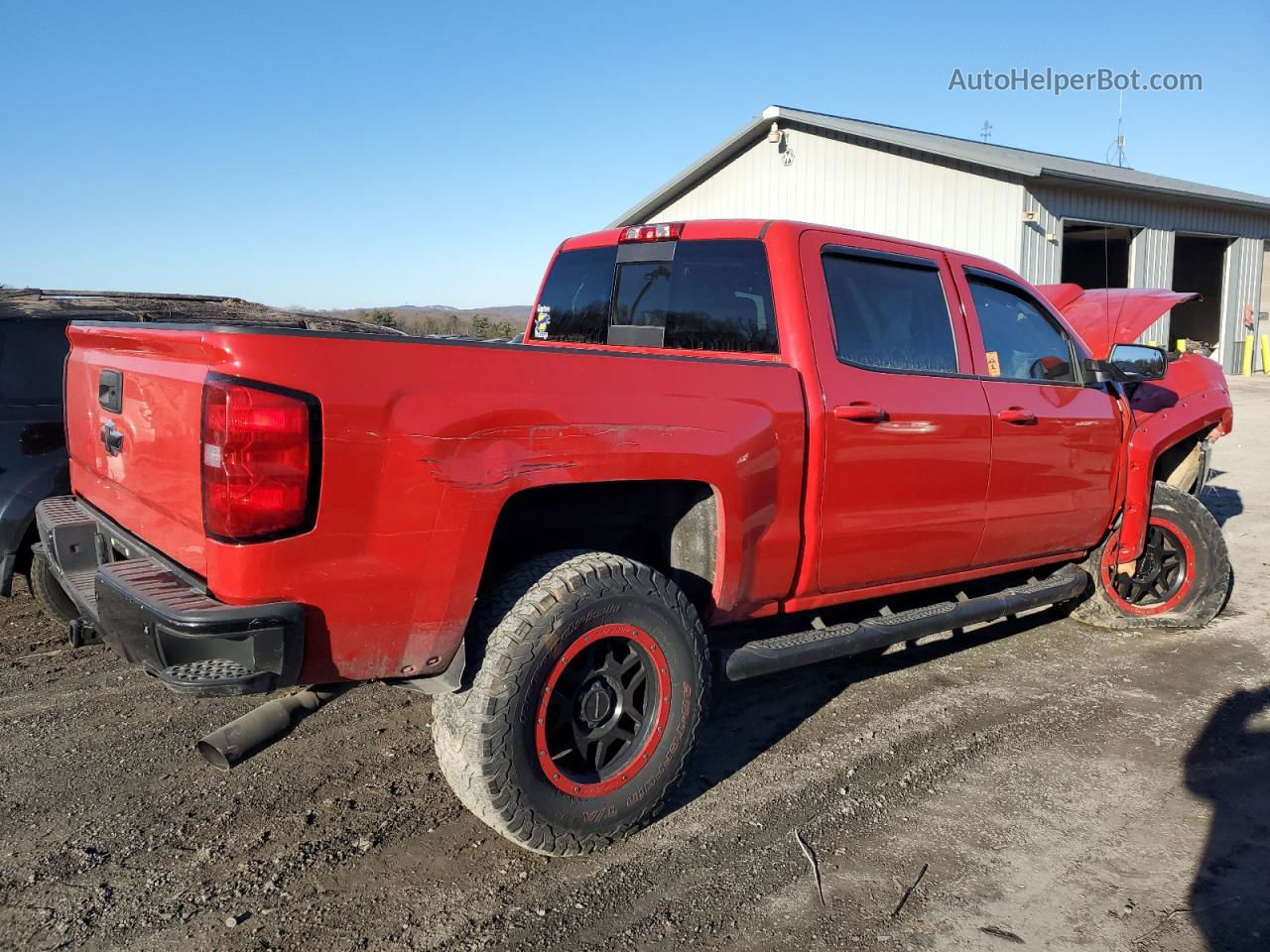 2015 Chevrolet Silverado K1500 Lt Red vin: 3GCUKREC4FG456204