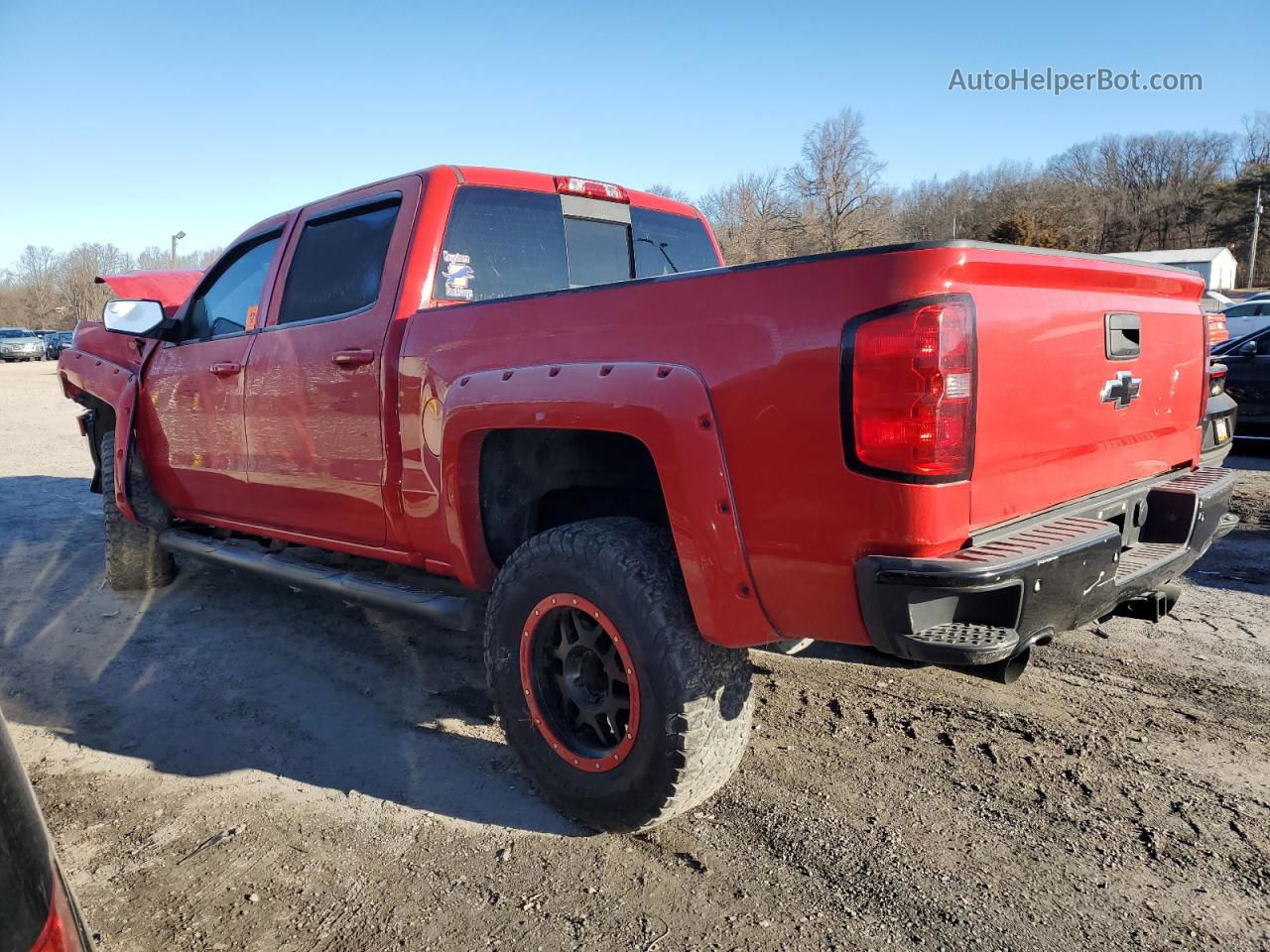 2015 Chevrolet Silverado K1500 Lt Red vin: 3GCUKREC4FG456204