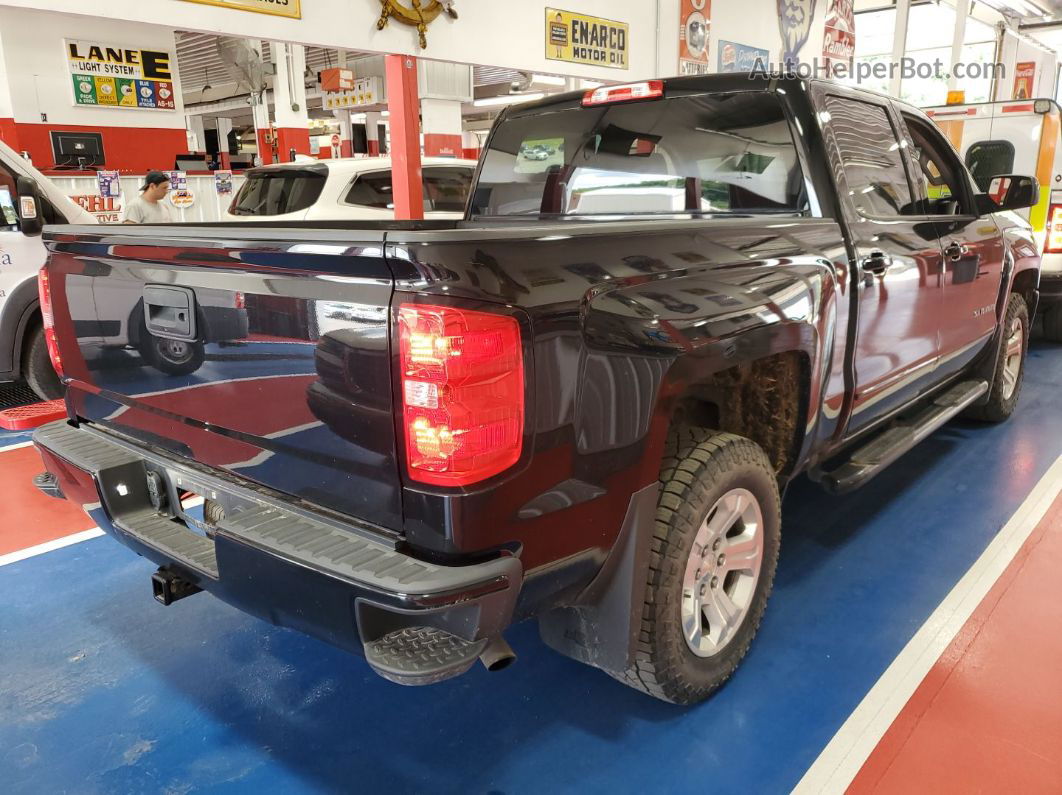 2018 Chevrolet Silverado K1500 Lt Black vin: 3GCUKREC4JG314671