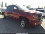 2018 Chevrolet Silverado 1500 2lt Red vin: 3GCUKREC4JG600360