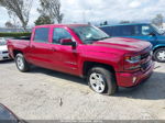 2018 Chevrolet Silverado 1500 2lt Red vin: 3GCUKREC4JG600360