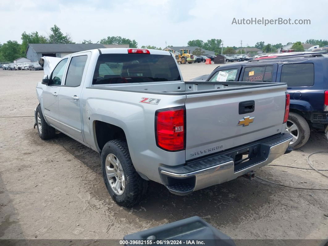 2015 Chevrolet Silverado 1500 2lt Silver vin: 3GCUKREC5FG282370