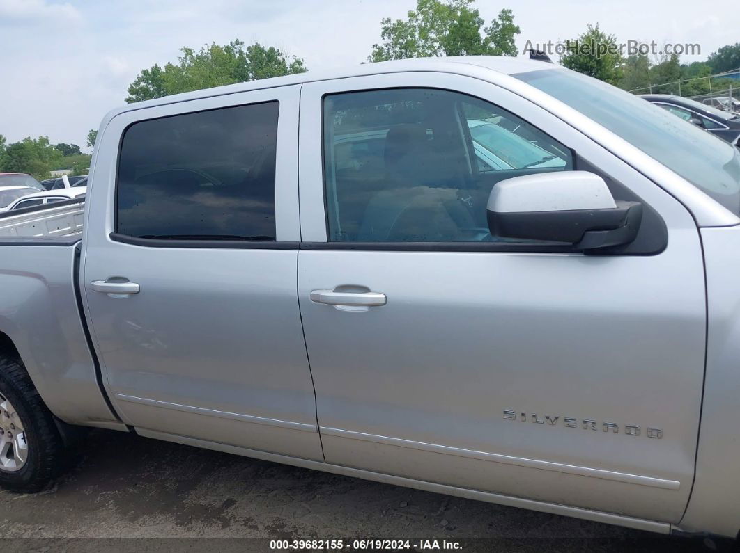 2015 Chevrolet Silverado 1500 2lt Silver vin: 3GCUKREC5FG282370