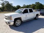 2015 Chevrolet Silverado K1500 Lt White vin: 3GCUKREC5FG367953