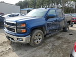 2015 Chevrolet Silverado K1500 Lt Blue vin: 3GCUKREC5FG536207