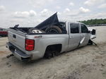 2016 Chevrolet Silverado K1500 Lt Silver vin: 3GCUKREC5GG237043