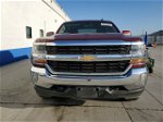 2016 Chevrolet Silverado K1500 Lt Maroon vin: 3GCUKREC5GG253517