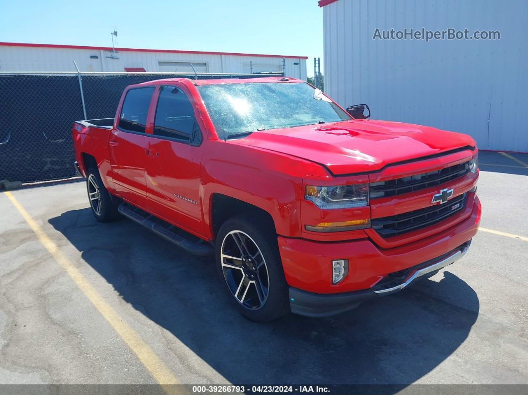 2016 Chevrolet Silverado 1500 2lt Red vin: 3GCUKREC5GG322612