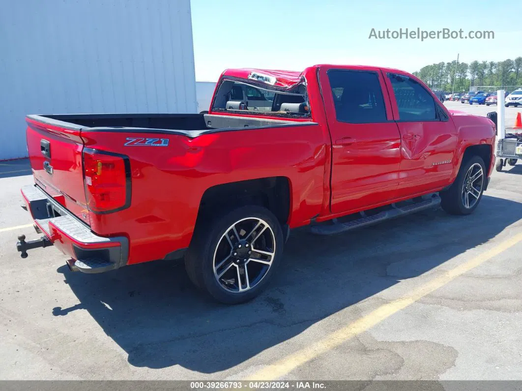 2016 Chevrolet Silverado 1500 2lt Red vin: 3GCUKREC5GG322612