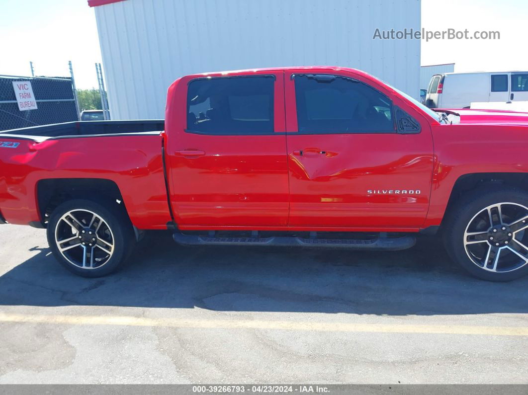 2016 Chevrolet Silverado 1500 2lt Red vin: 3GCUKREC5GG322612