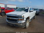 2016 Chevrolet Silverado 1500 1lt White vin: 3GCUKREC5GG332492