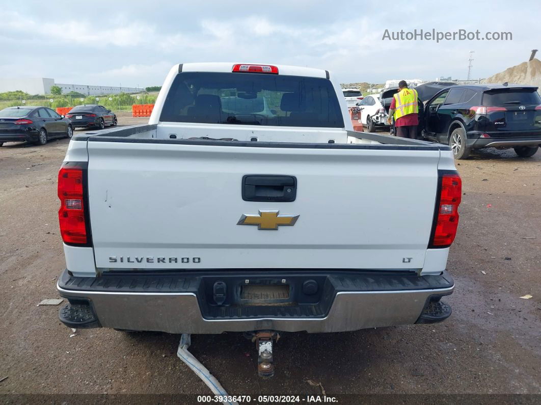 2016 Chevrolet Silverado 1500 1lt White vin: 3GCUKREC5GG332492