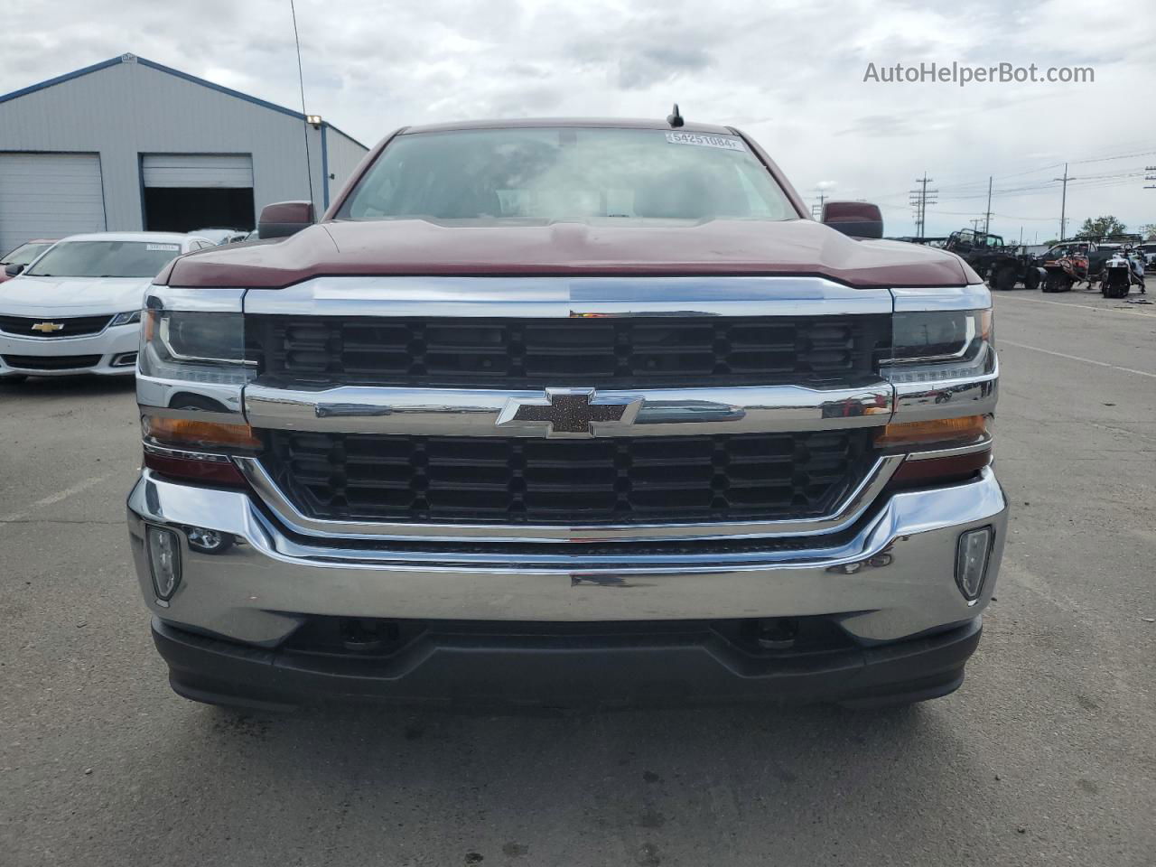 2016 Chevrolet Silverado K1500 Lt Красный vin: 3GCUKREC5GG364682