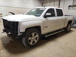 2018 Chevrolet Silverado K1500 Lt White vin: 3GCUKREC5JG362132