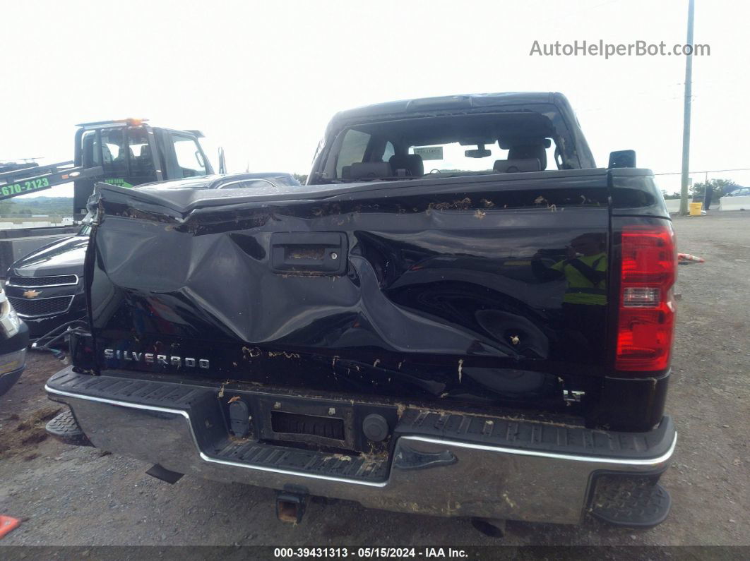 2015 Chevrolet Silverado 1500 1lt Black vin: 3GCUKREC6FG122059