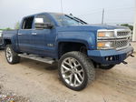 2015 Chevrolet Silverado K1500 Lt Blue vin: 3GCUKREC6FG160598