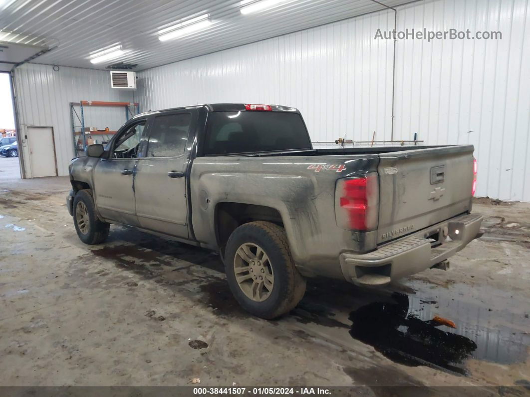 2015 Chevrolet Silverado 1500 1lt Black vin: 3GCUKREC6FG379674