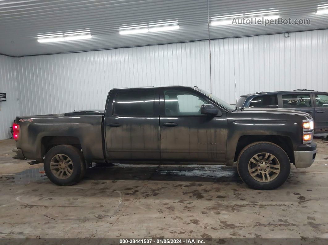 2015 Chevrolet Silverado 1500 1lt Black vin: 3GCUKREC6FG379674