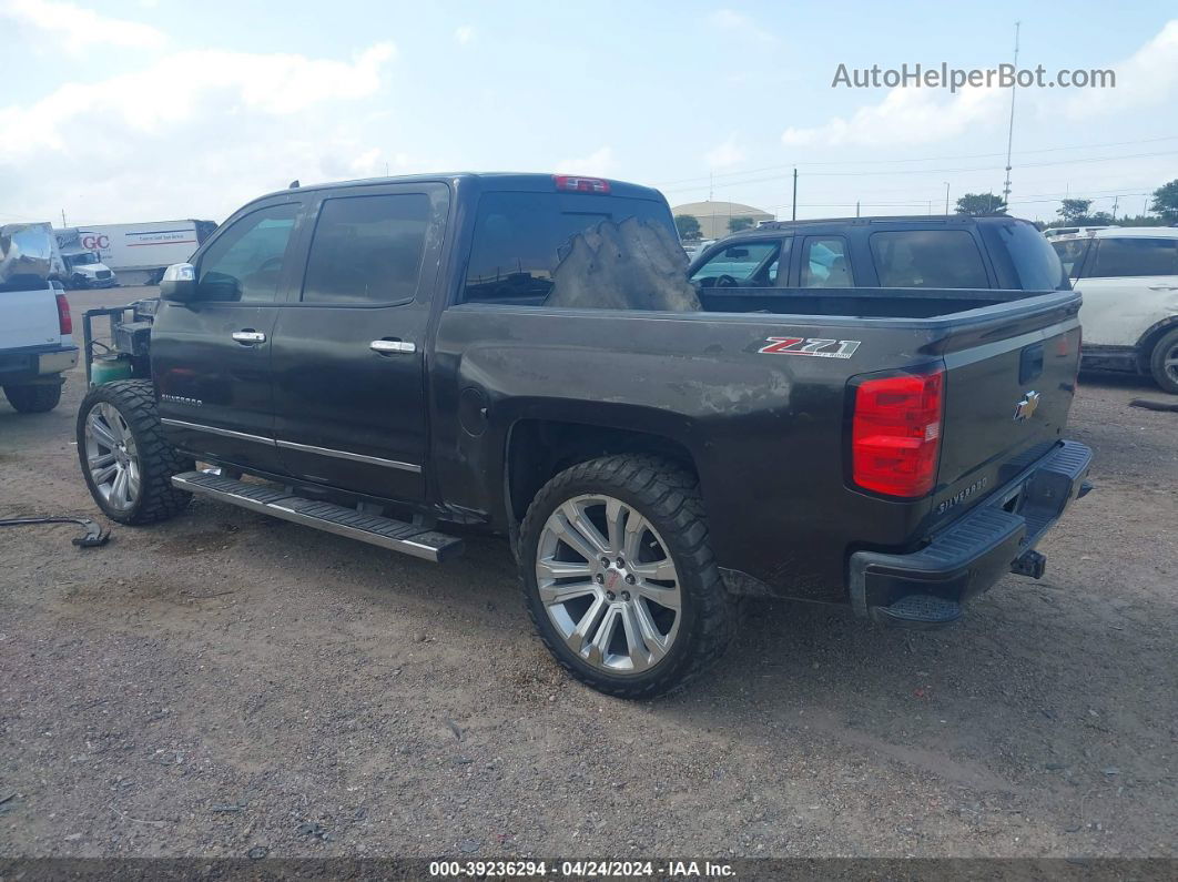 2016 Chevrolet Silverado 1500 2lt Black vin: 3GCUKREC6GG175216