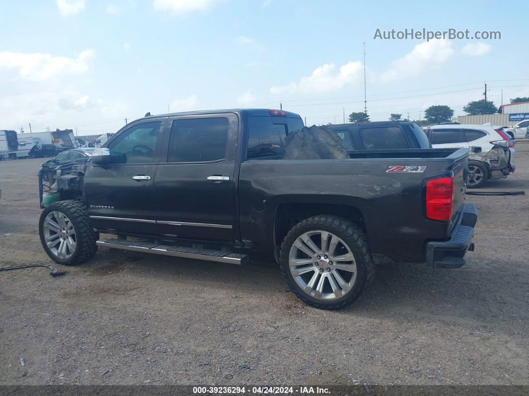 2016 Chevrolet Silverado 1500 2lt Black vin: 3GCUKREC6GG175216