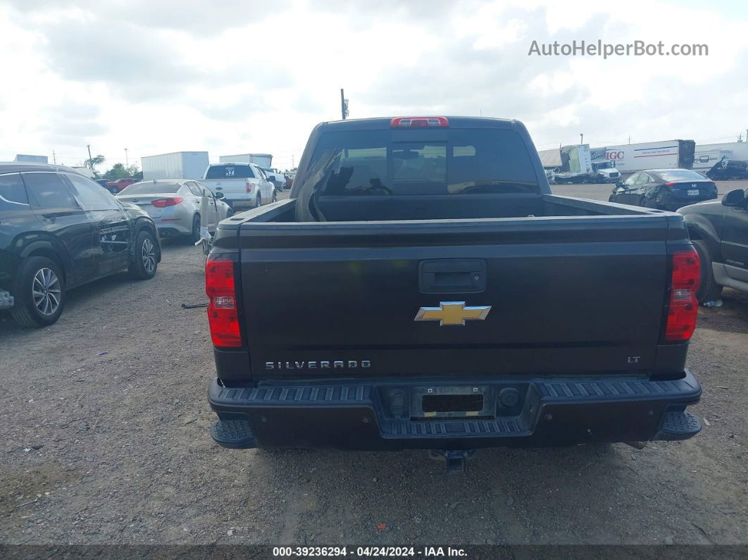 2016 Chevrolet Silverado 1500 2lt Black vin: 3GCUKREC6GG175216