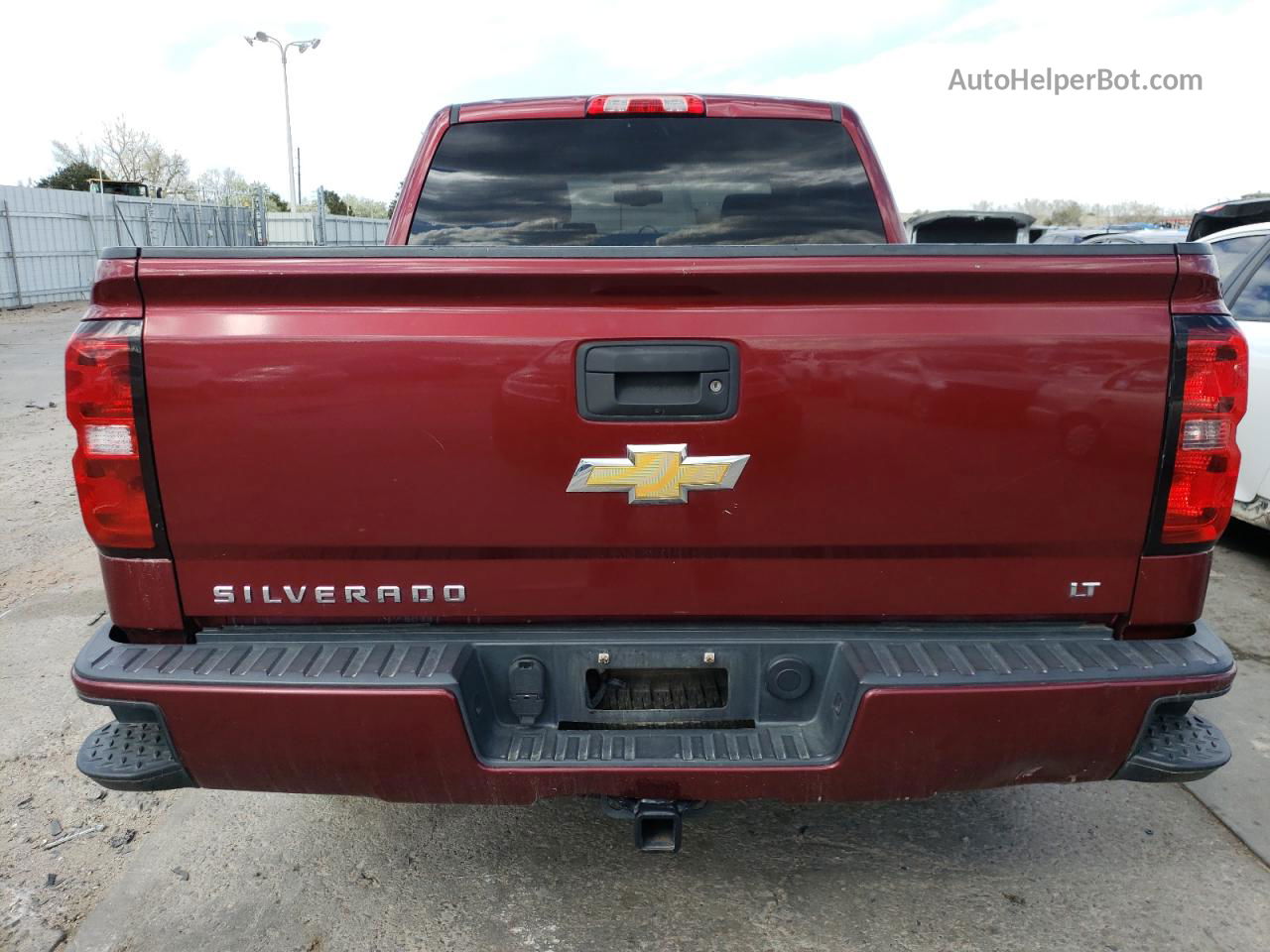 2016 Chevrolet Silverado K1500 Lt Maroon vin: 3GCUKREC6GG189391