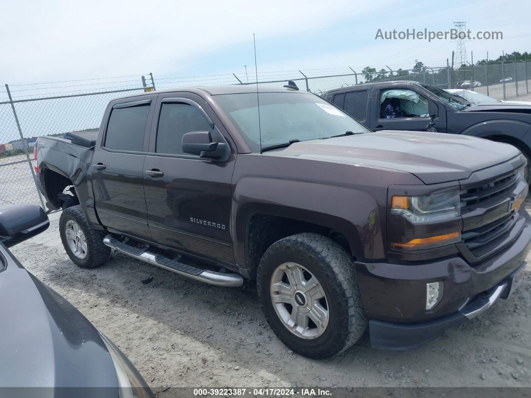 2016 Chevrolet Silverado 1500 2lt Burgundy vin: 3GCUKREC6GG205248