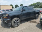 2018 Chevrolet Silverado K1500 Lt Black vin: 3GCUKREC6JG145768