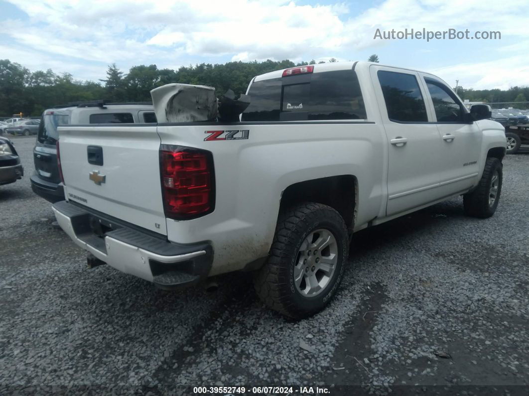 2018 Chevrolet Silverado 1500 2lt White vin: 3GCUKREC6JG257051