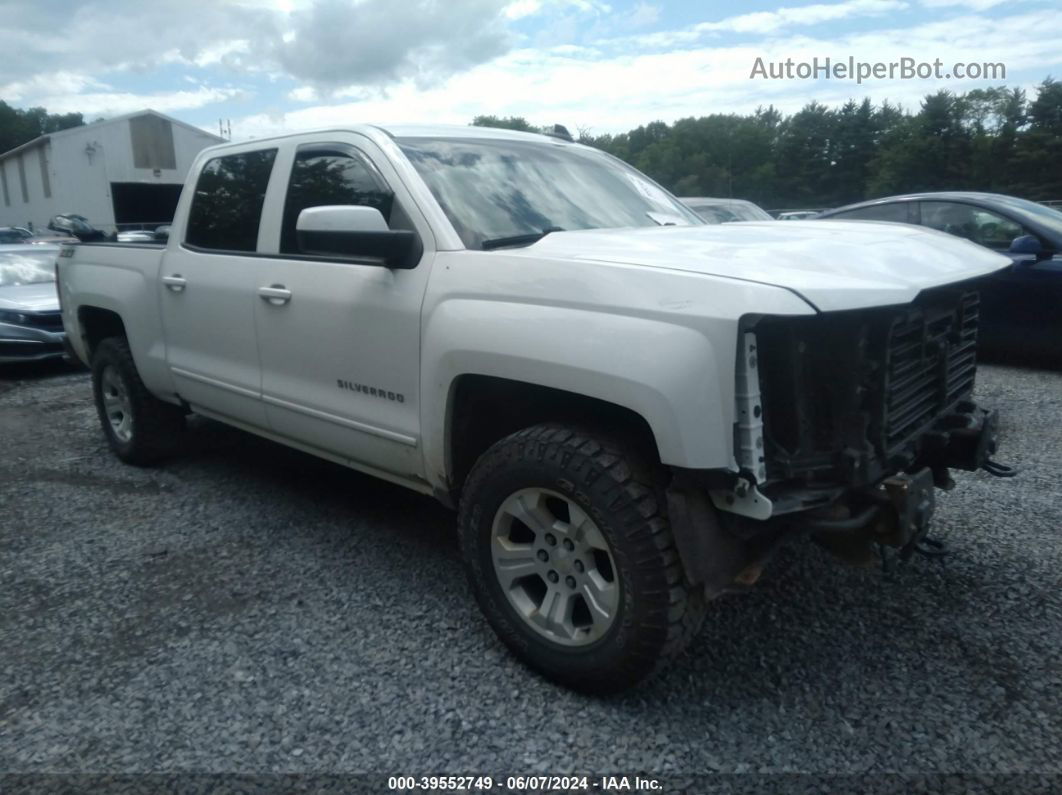 2018 Chevrolet Silverado 1500 2lt White vin: 3GCUKREC6JG257051