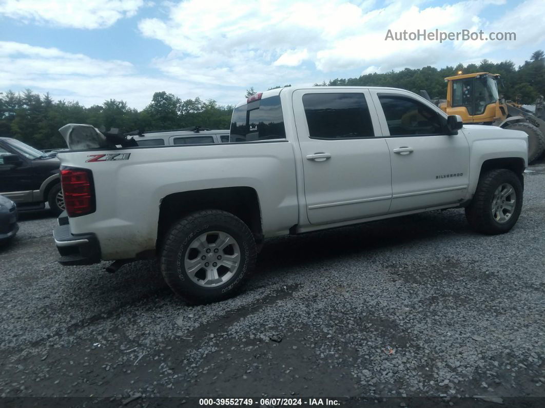 2018 Chevrolet Silverado 1500 2lt White vin: 3GCUKREC6JG257051