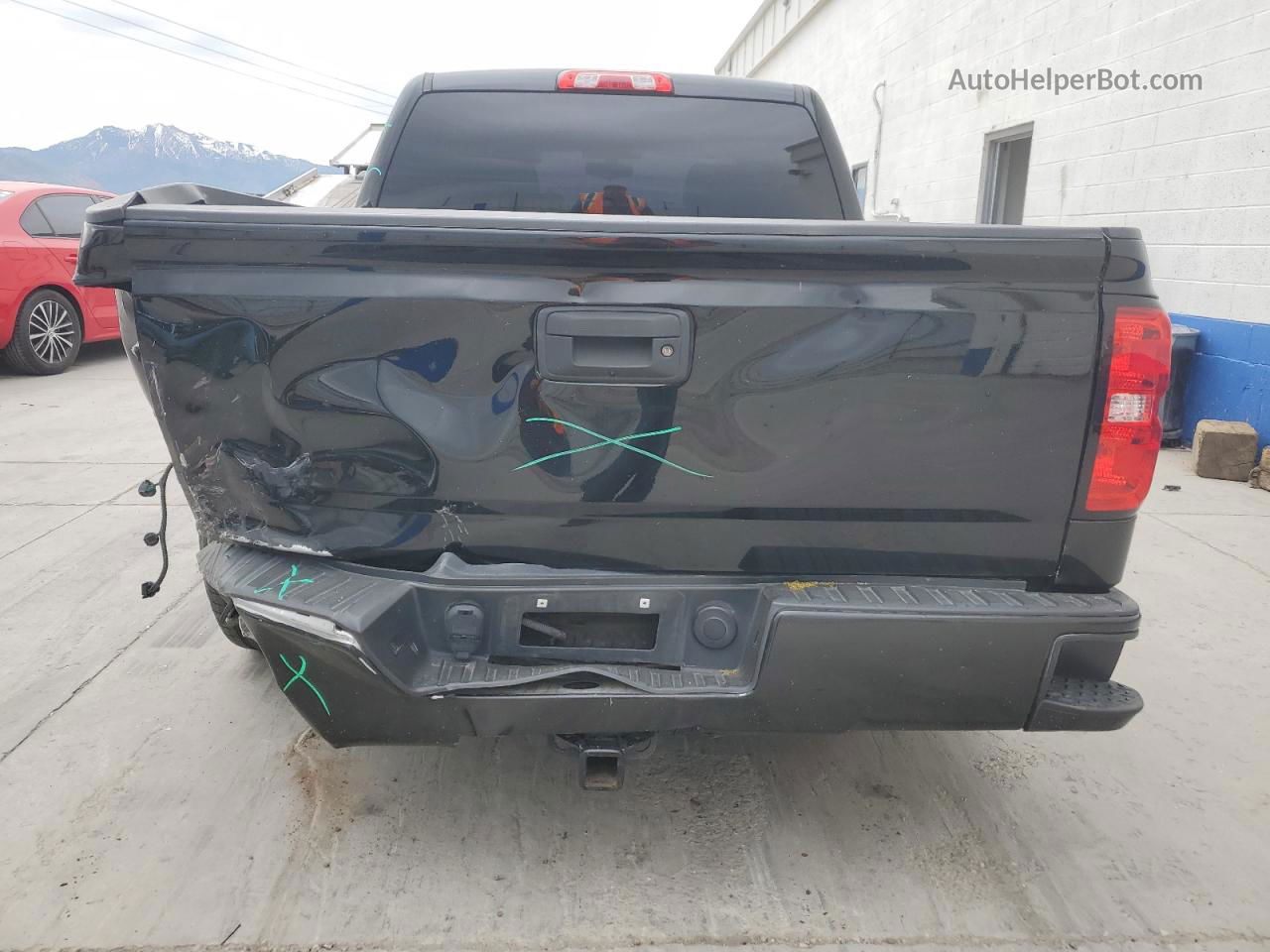 2018 Chevrolet Silverado K1500 Lt Black vin: 3GCUKREC6JG268941