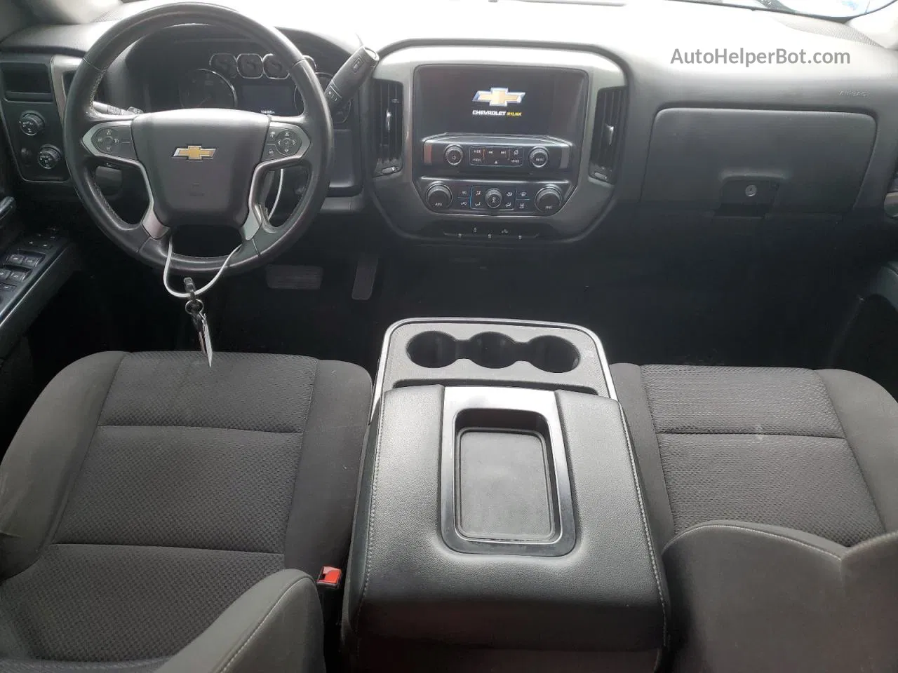 2018 Chevrolet Silverado K1500 Lt Черный vin: 3GCUKREC6JG268941