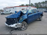 2018 Chevrolet Silverado 1500 1lt Blue vin: 3GCUKREC6JG513950