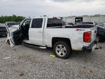 2018 Chevrolet Silverado K1500 Lt White vin: 3GCUKREC6JG548889