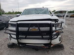 2018 Chevrolet Silverado K1500 Lt White vin: 3GCUKREC6JG548889