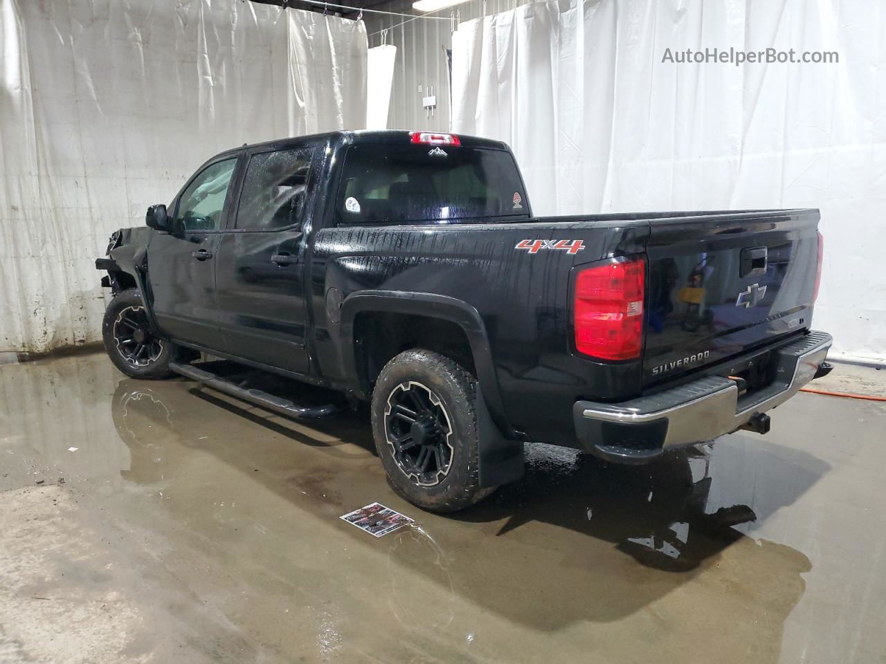 2015 Chevrolet Silverado K1500 Lt Black vin: 3GCUKREC7FG196185