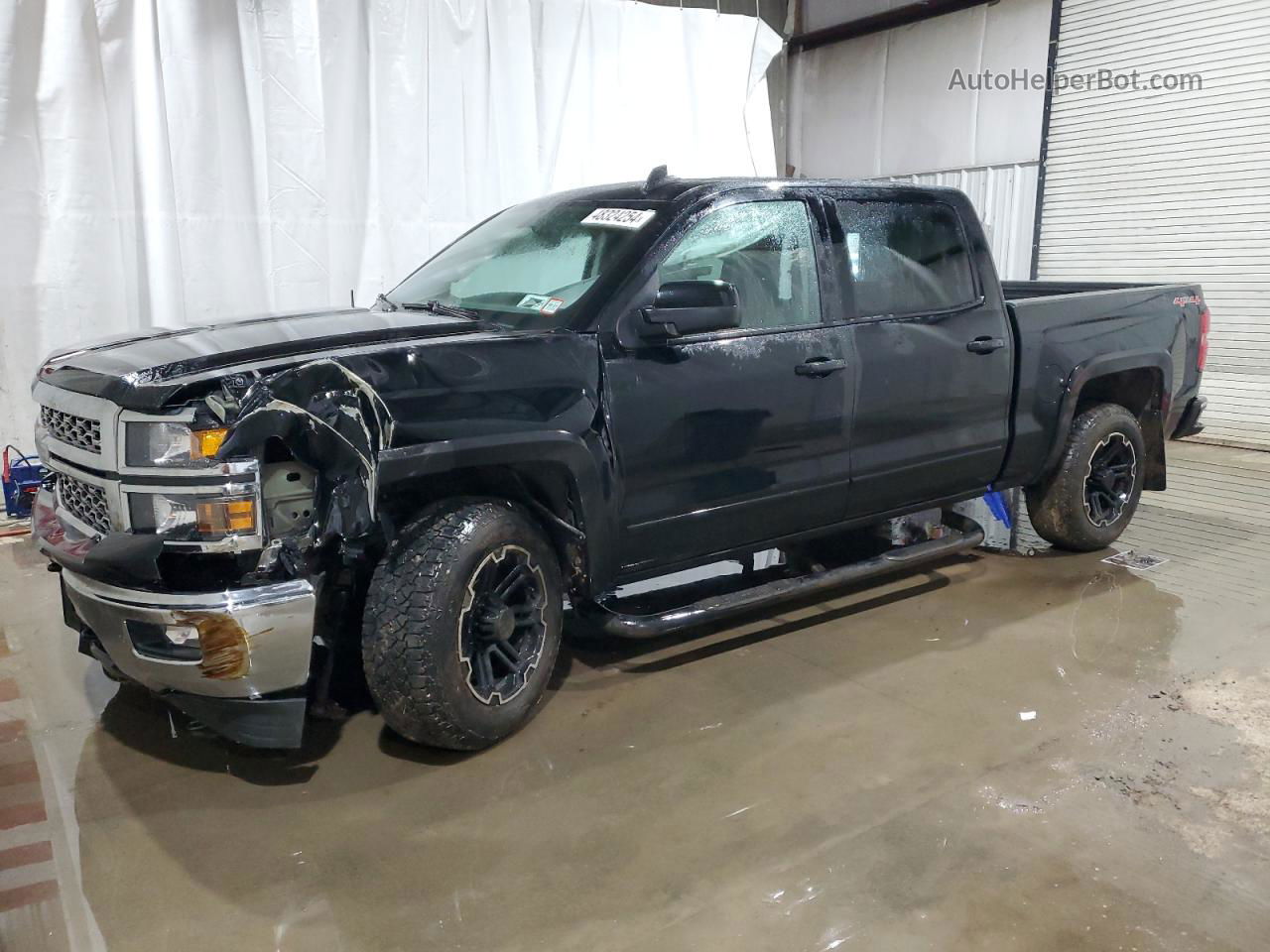 2015 Chevrolet Silverado K1500 Lt Black vin: 3GCUKREC7FG196185