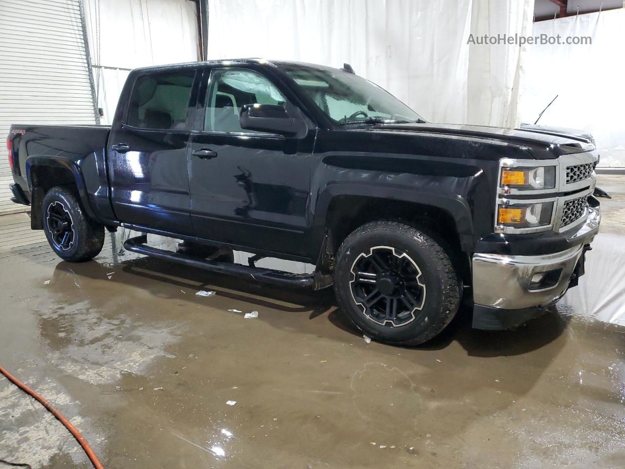 2015 Chevrolet Silverado K1500 Lt Black vin: 3GCUKREC7FG196185