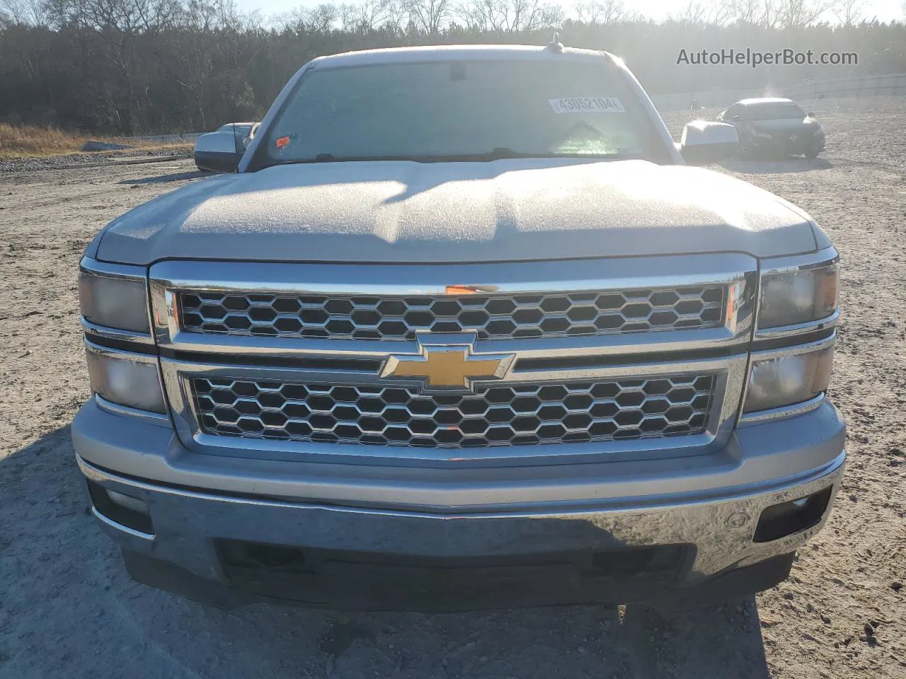 2015 Chevrolet Silverado K1500 Lt Серебряный vin: 3GCUKREC7FG494915