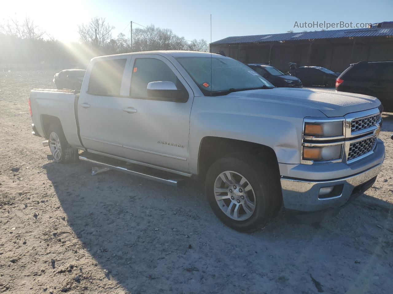 2015 Chevrolet Silverado K1500 Lt Серебряный vin: 3GCUKREC7FG494915