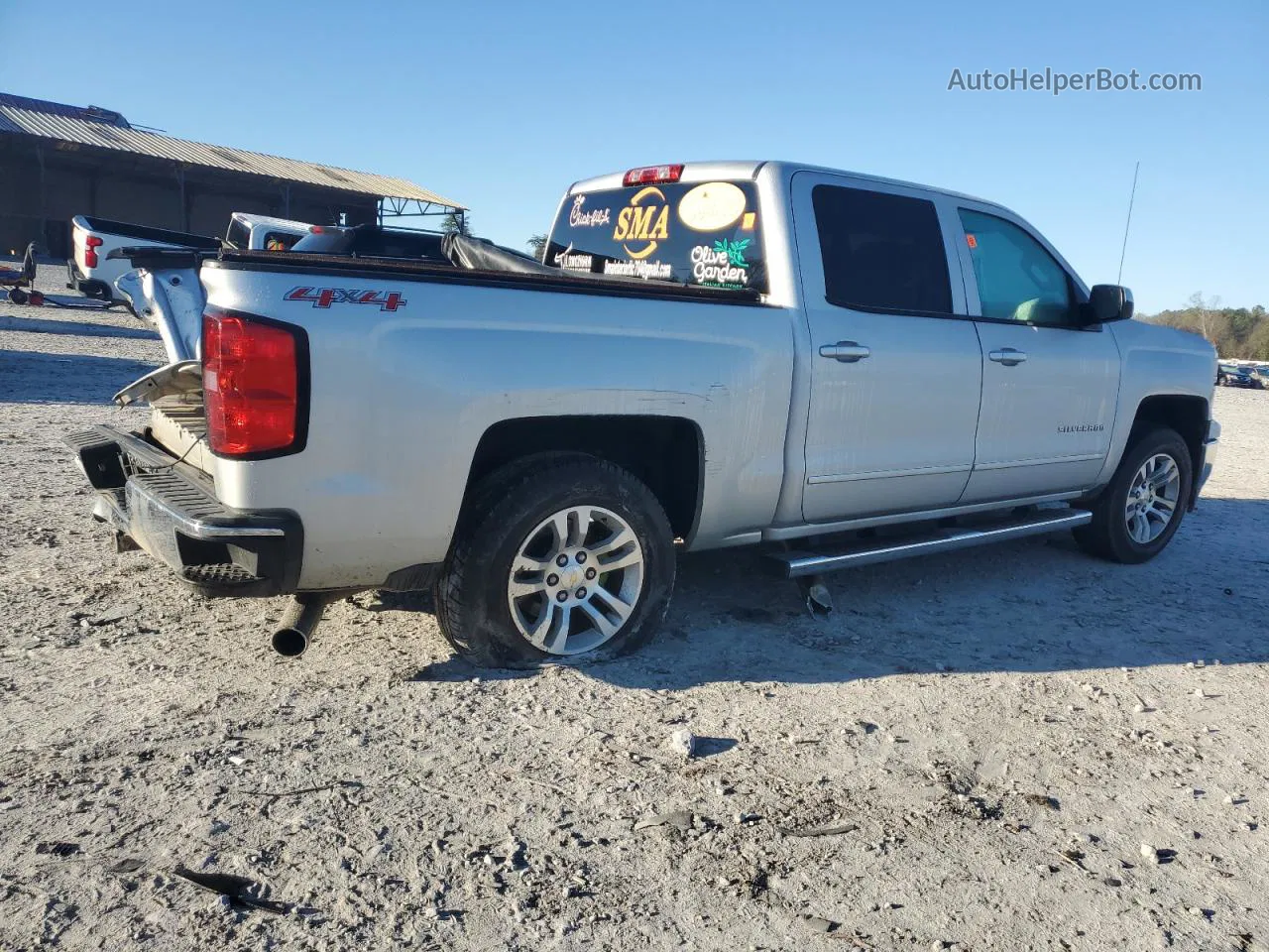 2015 Chevrolet Silverado K1500 Lt Серебряный vin: 3GCUKREC7FG494915