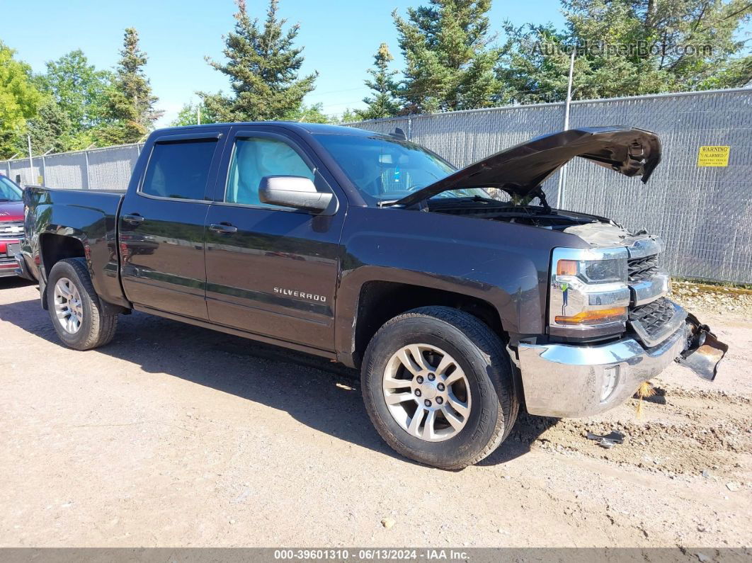 2016 Chevrolet Silverado 1500 1lt Gray vin: 3GCUKREC7GG291301