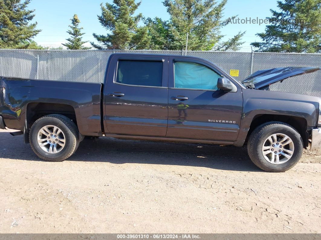 2016 Chevrolet Silverado 1500 1lt Gray vin: 3GCUKREC7GG291301