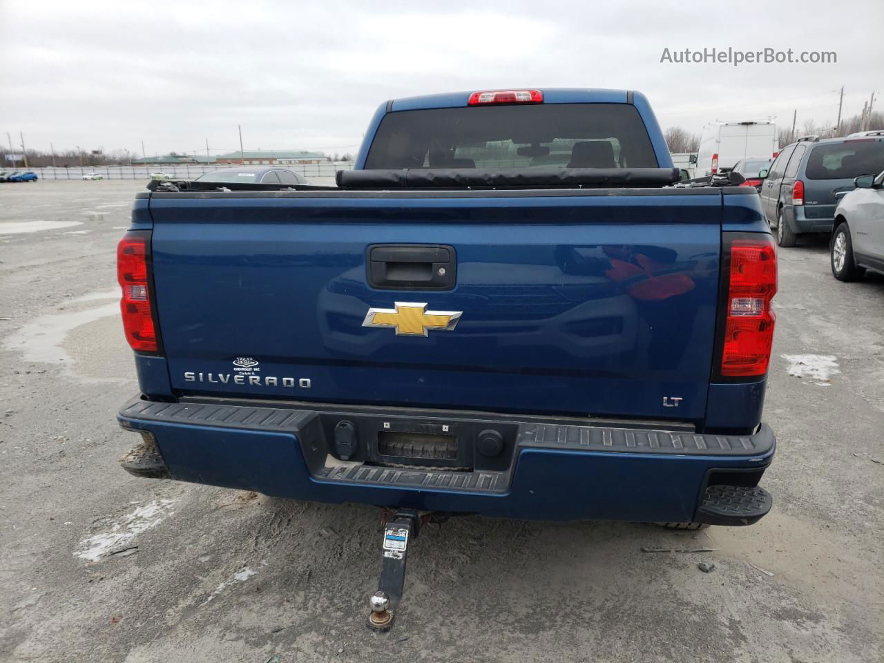 2016 Chevrolet Silverado K1500 Lt Blue vin: 3GCUKREC7GG363744