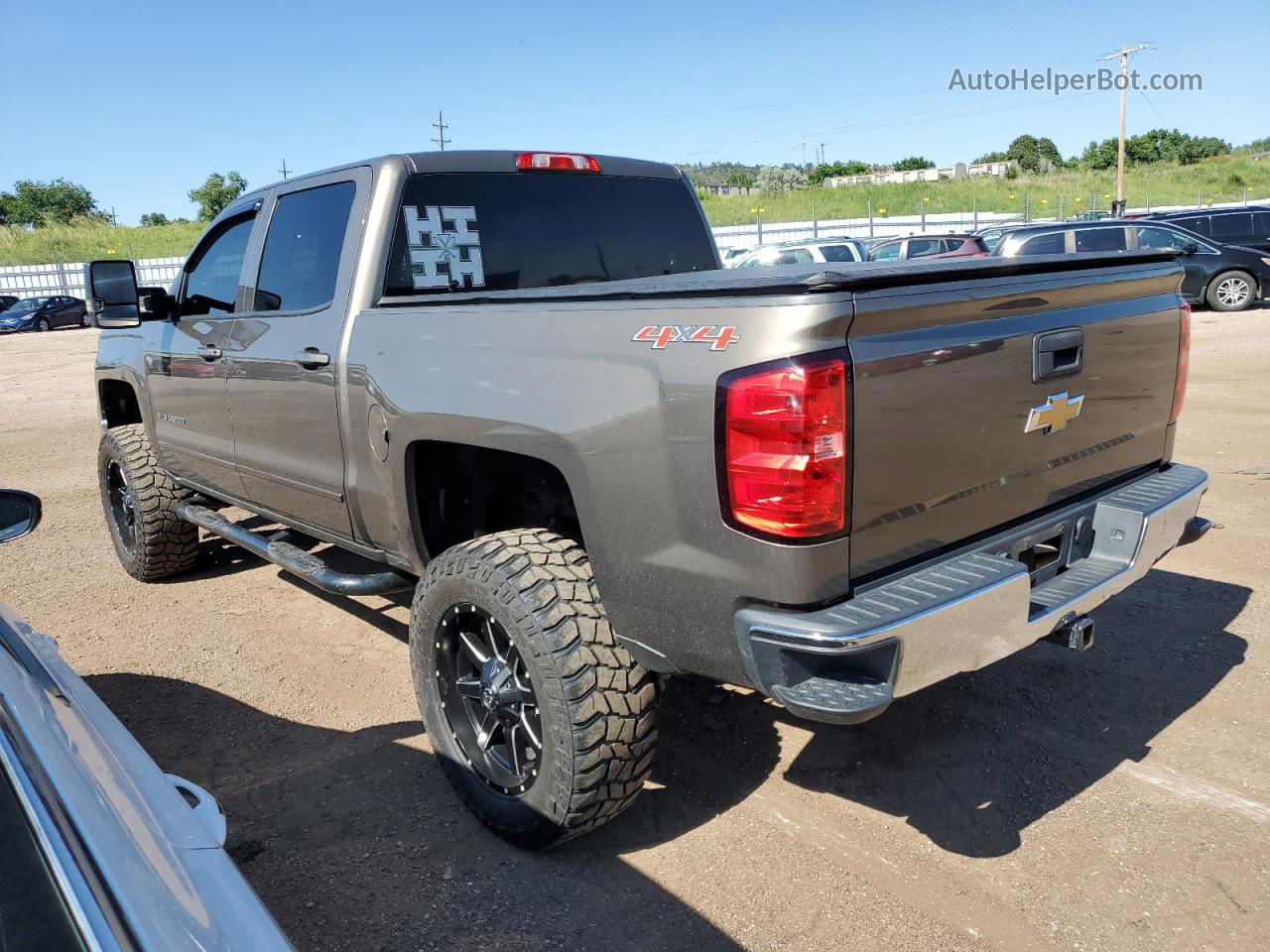 2015 Chevrolet Silverado K1500 Lt Brown vin: 3GCUKREC8FG257379