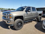 2015 Chevrolet Silverado K1500 Lt Brown vin: 3GCUKREC8FG257379